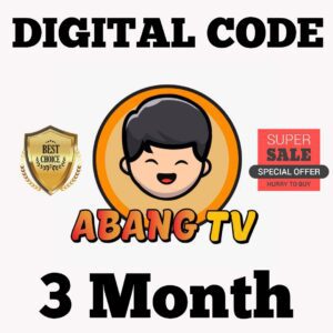 AbangTV IPTV 3 Month Code